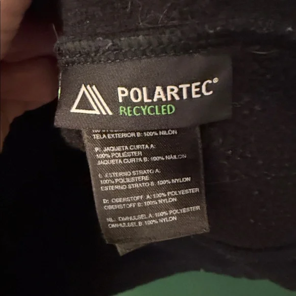 The North Face Women's Denali Black Fleece Jacket Fall - Picture 3 of 5